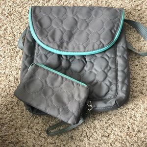 Thirty One Vary You Backpack Purse and Wristlet